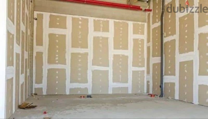 house gypsum board partition and painting 0