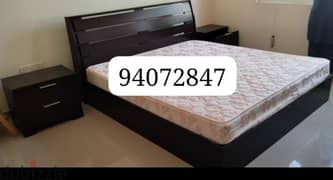 Bed with mattress 200×180 few month used very good condition like new