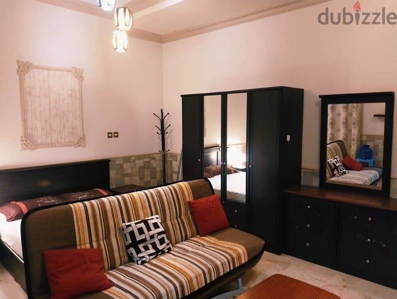furnished Studio room for rent Al azaiba nearby al meera hyper market 3