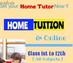 Home visit tutor available all over Muscat for all subjects