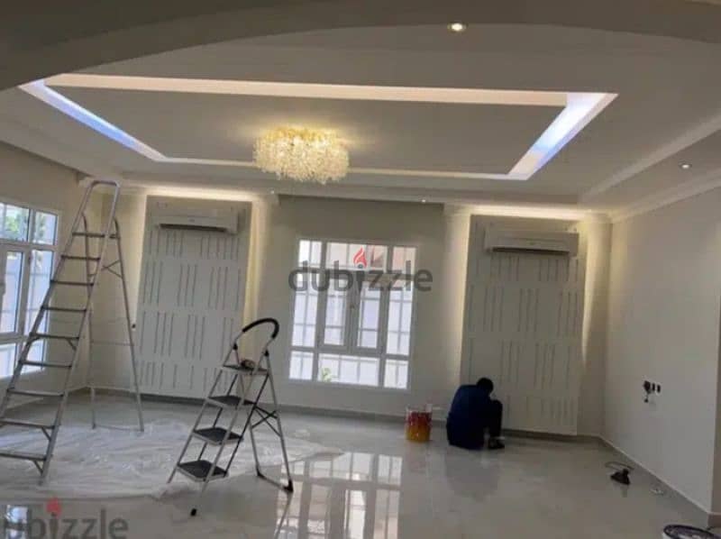 I Will do all type glass and gypsum board ceiling designing paint work 8