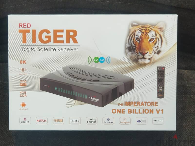 TIGER ONE BILLION V1 4K ANDROID 0