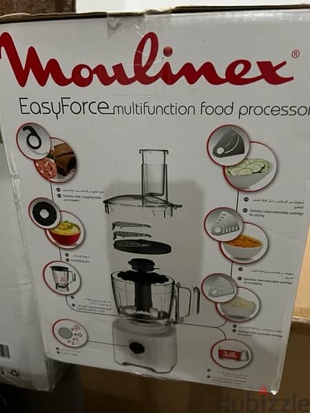 Moulinex 800w kitchen machine sealed box 1