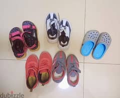Boy 3-4 age kids shoes and sandals .