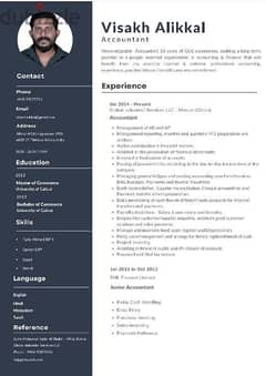 10 year experience person Looking for accountant job