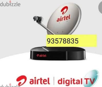 satellites nileset Arabset dishtv Airtel fixing repiring best service