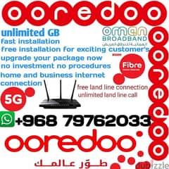 OOREDOO WIFI CONNECTION free installation 0