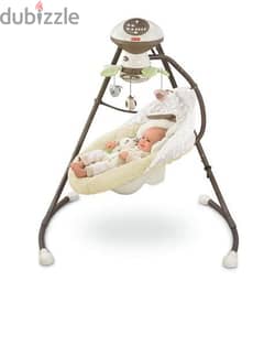 Fisher price brand baby electronic swing with very good condition.