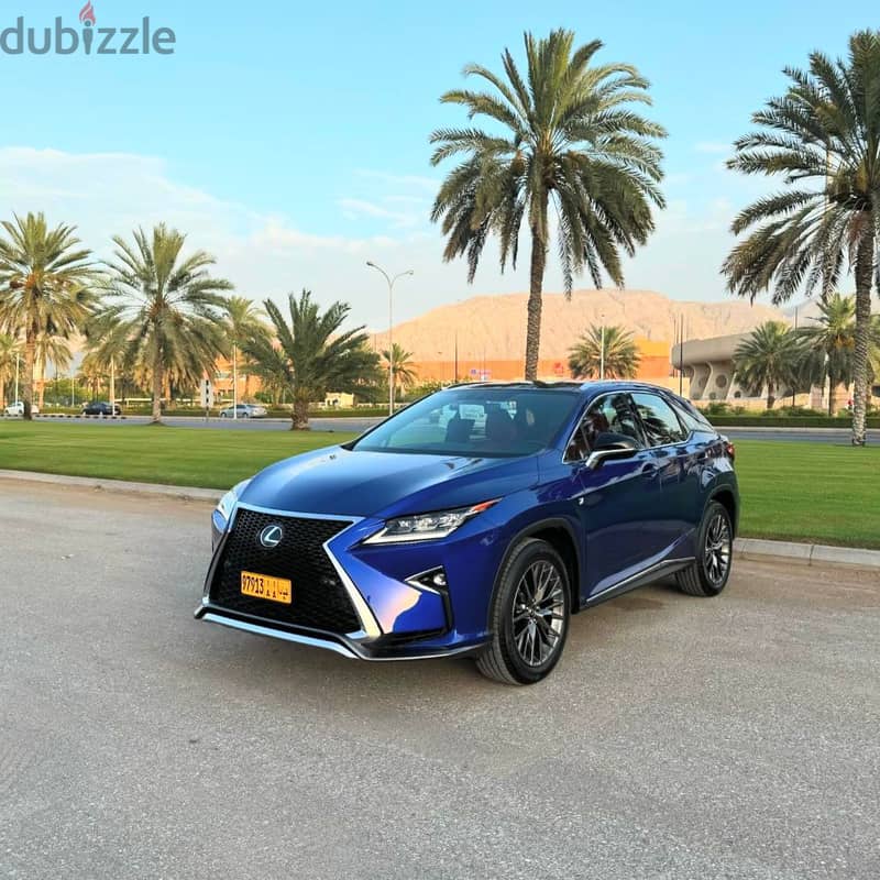 لكزس RX 350 F  SPORT خليجي 2019 2