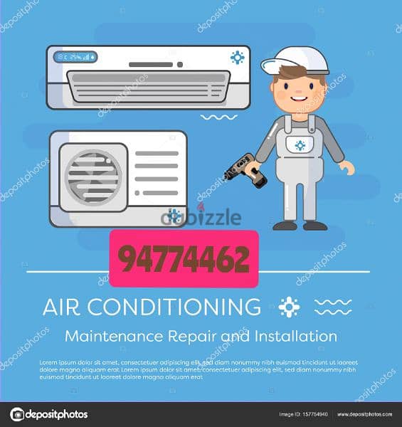 AC cleaning AC maintenance water drops Ac gas charge split window 1