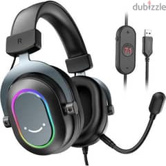 FIFINE USB Gaming Headset with 0