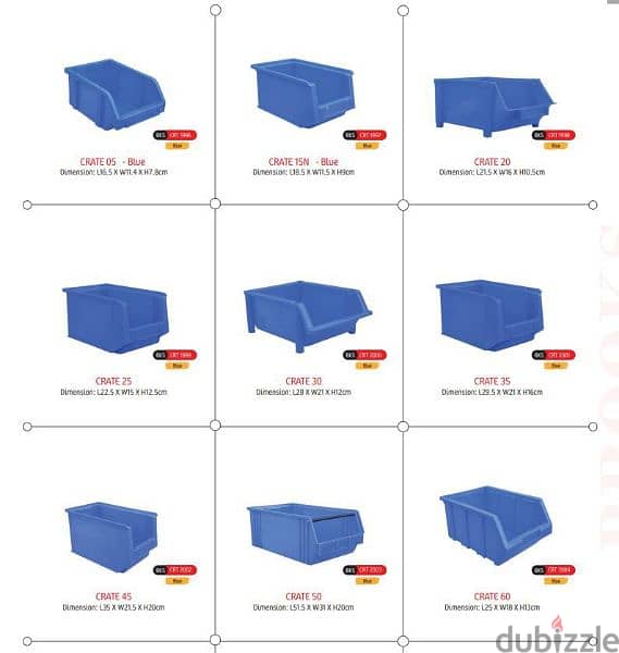 storage bins available 0