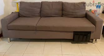 urgent sale home centre 3 seatr sofa