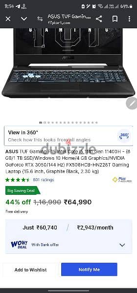 Asus tuf f15 gaming laptop high performance 5