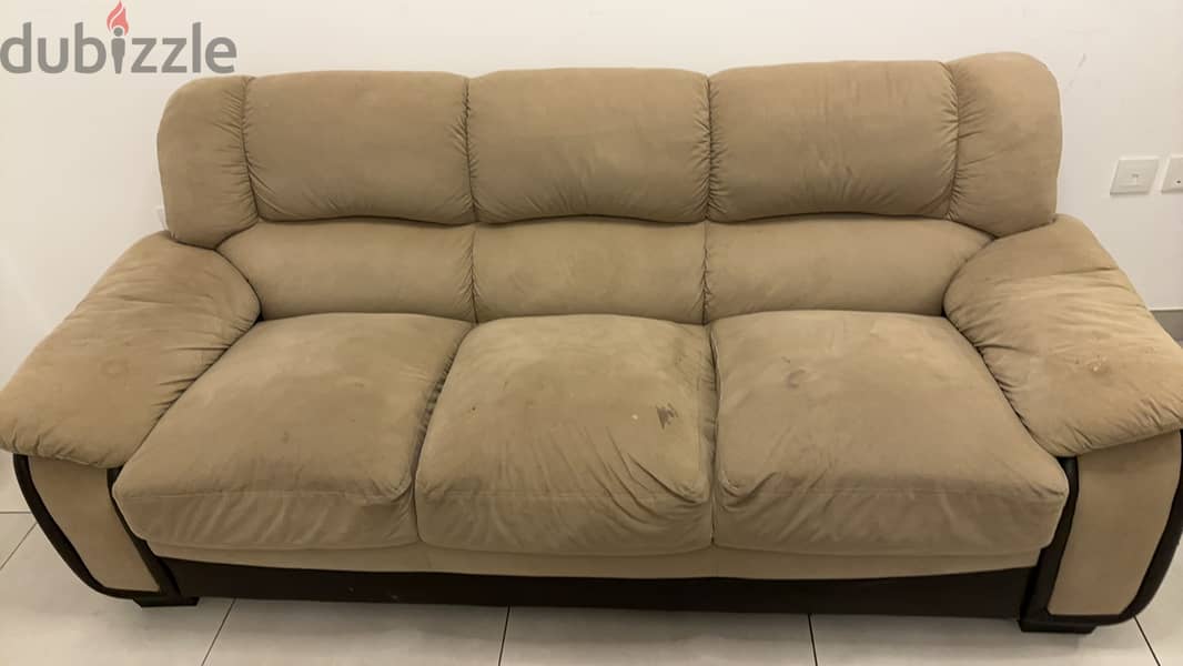 Single seater sofa | Used | Take 3 seater for free 2