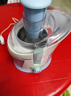 impex juicer very rarely used