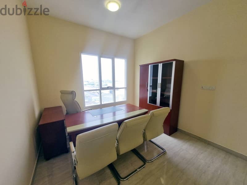 Cozy 2BHK Apartment with Front View in Bousher PPA299 5