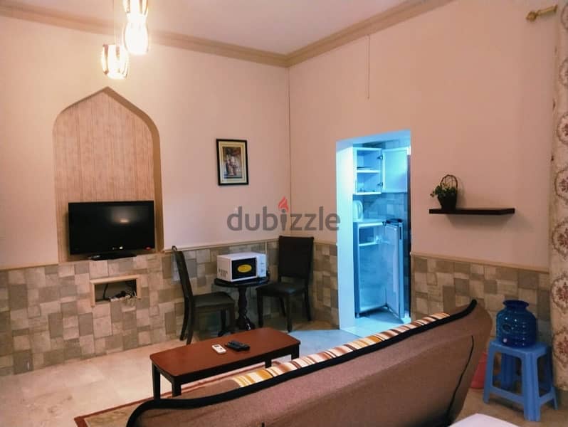 fully furnished studio room for rent al Azaiba nearby al Meera hyper m 3