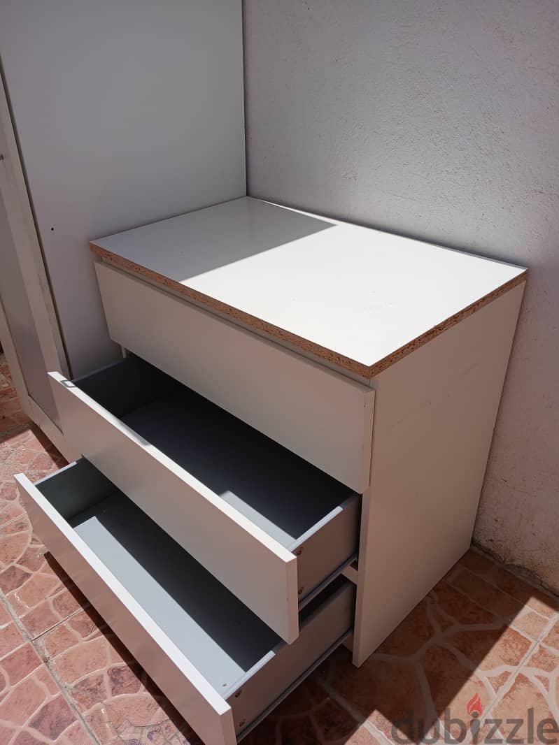 Brand: IKEA Used White Ikea Cabinet, Take as is. Still good condition. 5