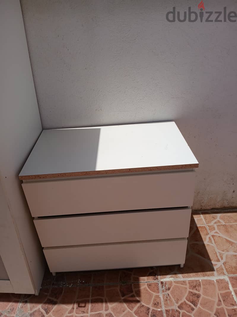 Brand: IKEA Used White Ikea Cabinet, Take as is. Still good condition. 6