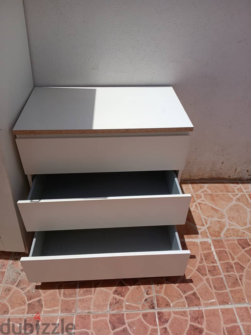 Brand: IKEA Used White Ikea Cabinet, Take as is. Still good condition. 7