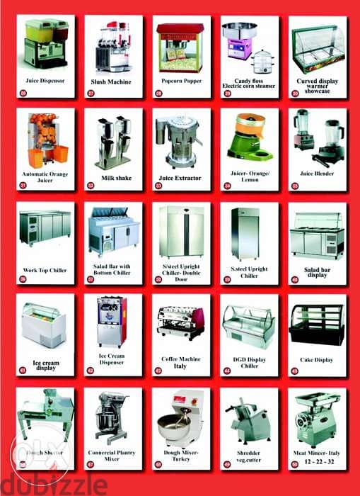 MARAYA Kitchen Equipments معدات المطاعم والمطابخ 2