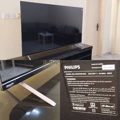 tv 4k smart 65 inch +tv unit