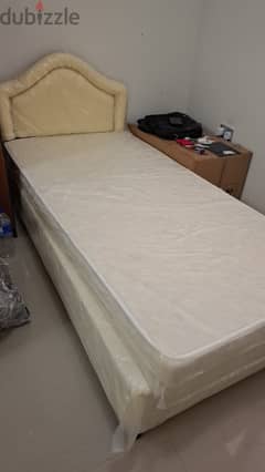 Single bed with cot