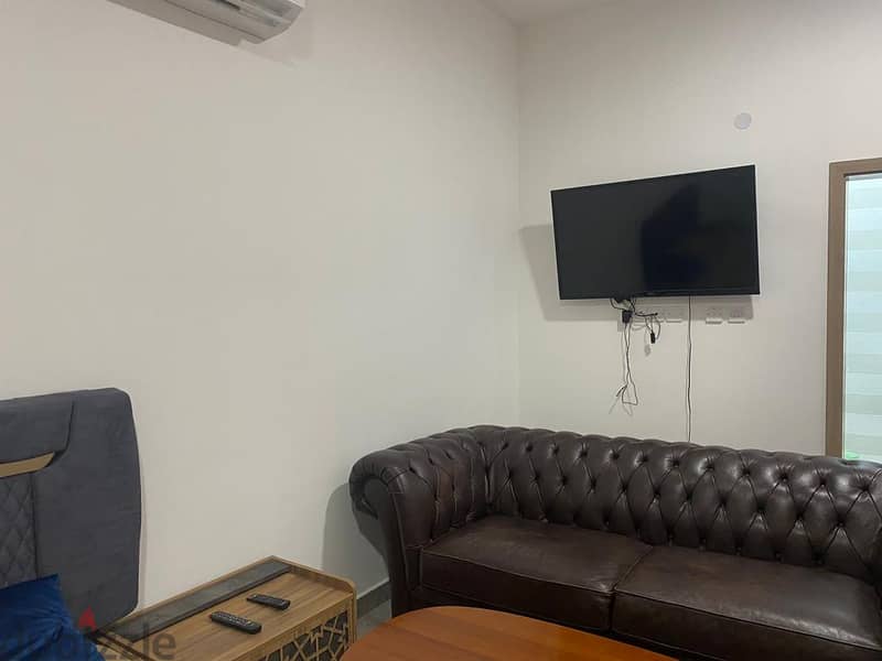 furnished studio for rent in Al Khuwair 33 Area near the College of 12