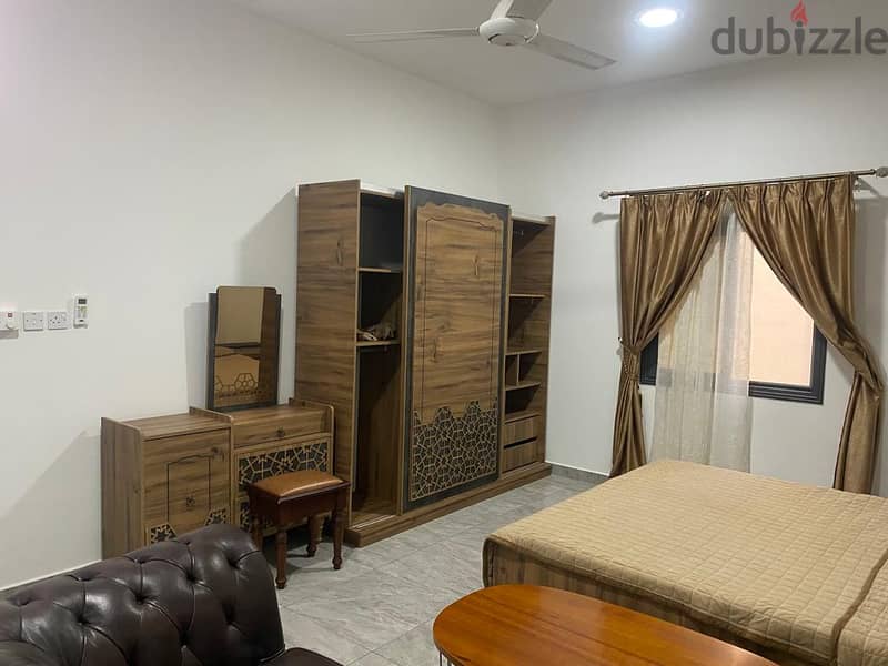 furnished studio for rent in Al Khuwair 33 near the College of Techn 12