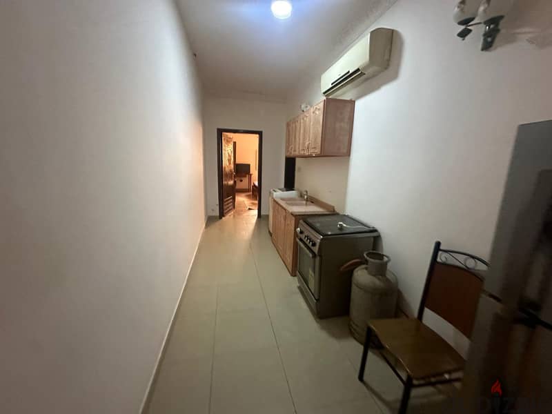 Opportunity exists for furnished studio, ground floor, in Al-Ghubra, N 6