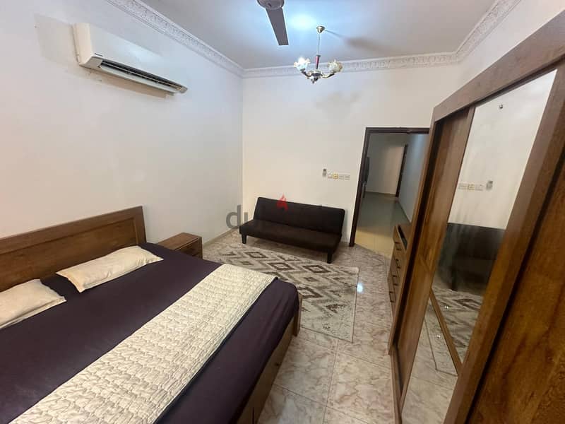 Opportunity exists for furnished studio, ground floor, in Al-Ghubra, N 10