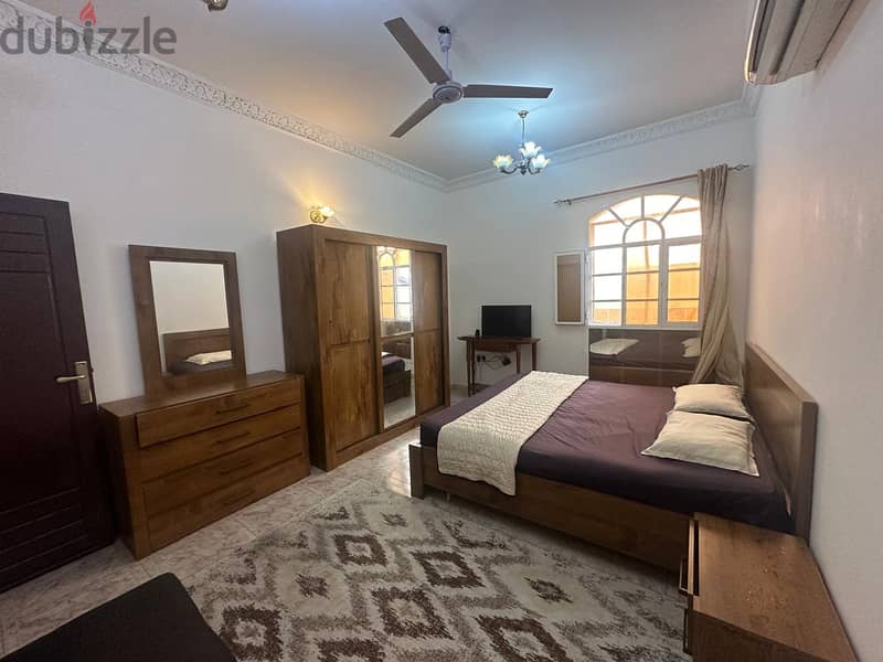 Opportunity exists for furnished studio, ground floor, in Al-Ghubra, N 12