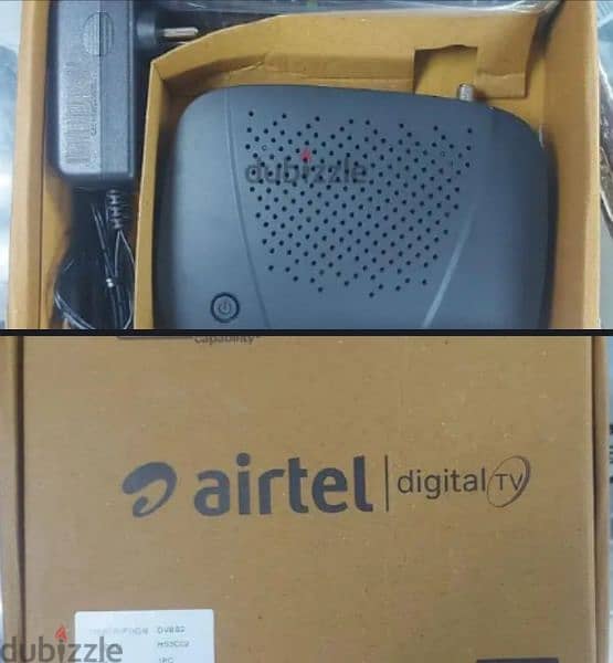 Airtel HD receiver with 6 month subscription Tamil Malayalam 0