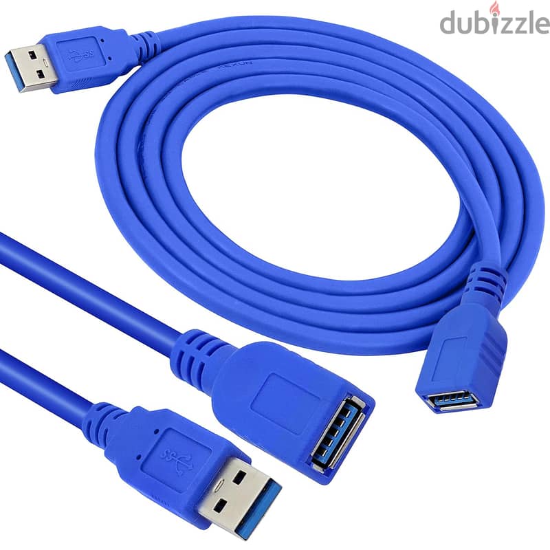 تطويلة كيبل يو اس بي عدة قياسات USB extension cable 4