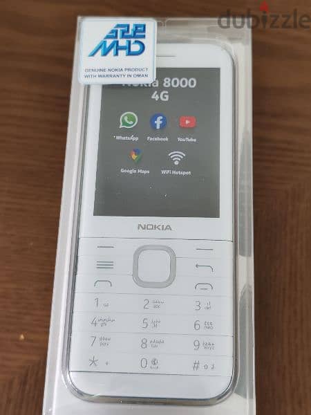 NEW NOKIA 8000 4G WITH WHATSAPP 6