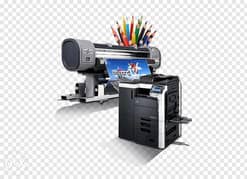 Printing service with delivery paper bills , cards,stickers,