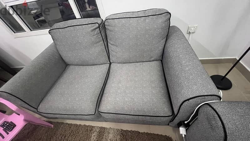Good condition sofa setty 3 + 2 + 1 with cushions 2