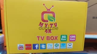 4k Android TV box with subscription 1 Year available