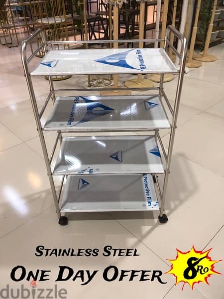 multipurpose stainless steel cart In offer 0