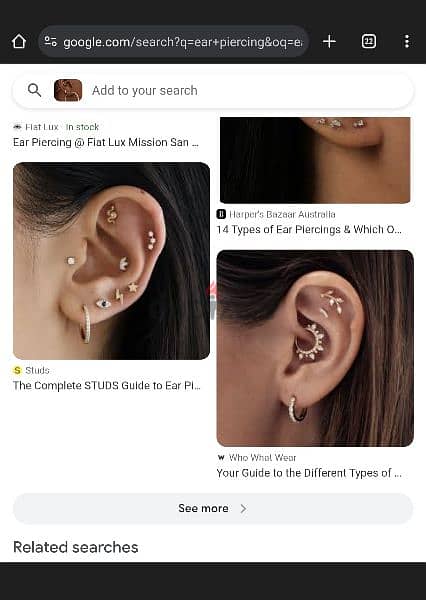 ear piercing kids adults only 5 riyals 1
