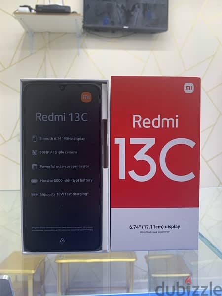 Redmi 13c | 256GB | 8GB RAM | 1