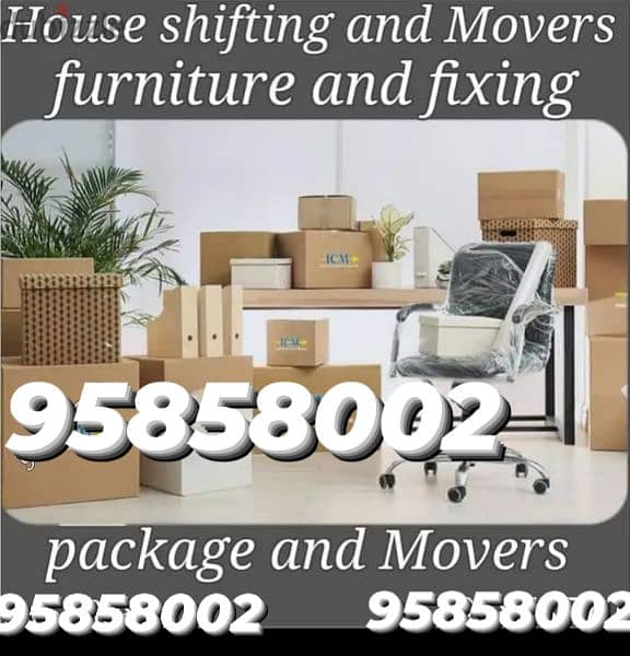 Muscat Mover packer shiffting carpenter furniture TV curtains fixing 0