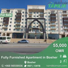 Fully Furnished Apartment for Sale in Bosher | REF 139TB Fully Furnish