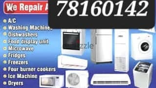 Ac Service Fixing Repair Freeze Washing Machine all types of Work 0