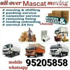 Oman mover home Shifting service and villa Shifting