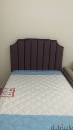 Bed with Mattress ( 2 single bed)