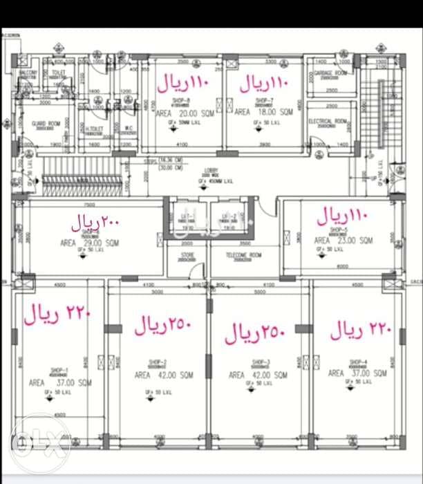 محلات تجارية معبيله shop for rent Mabela 8 1