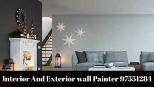 interior and exterior wall painter handyman available