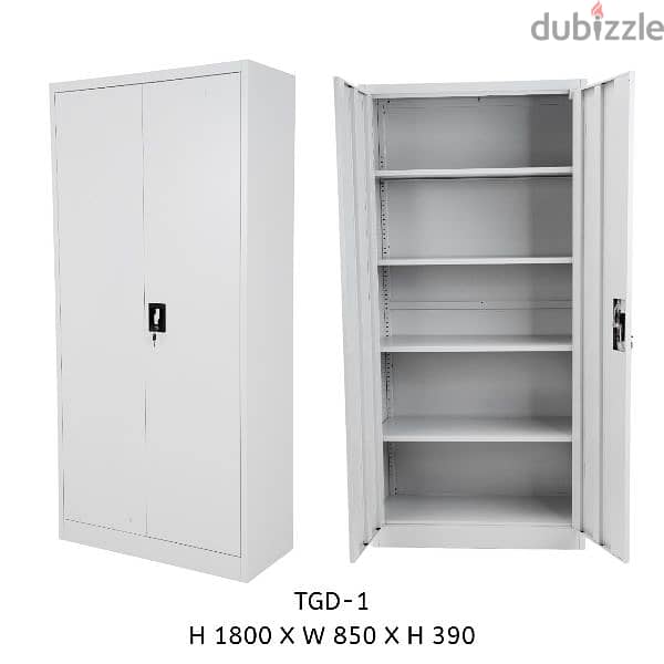 Tow Door Steel cupboard 3